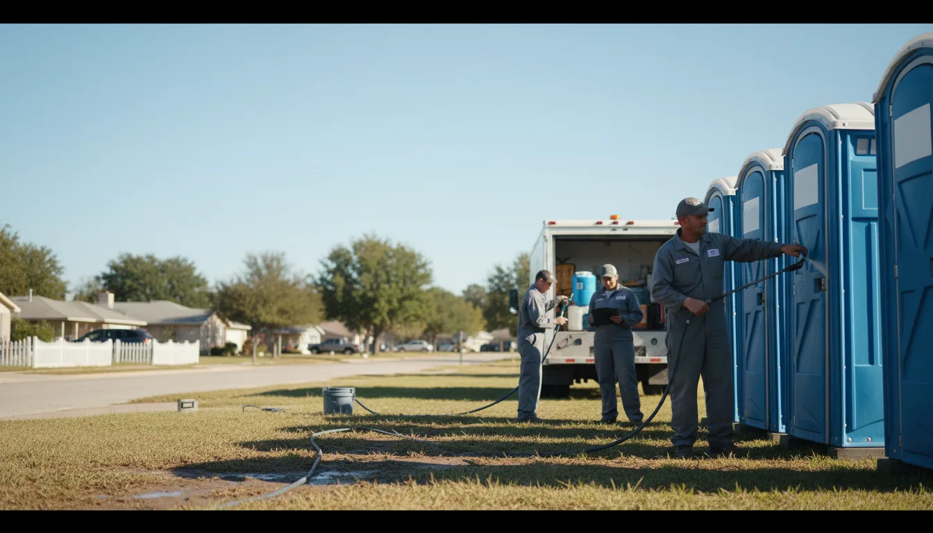 Long-Term Portable Toilet Rental in Leesburg, VA near me